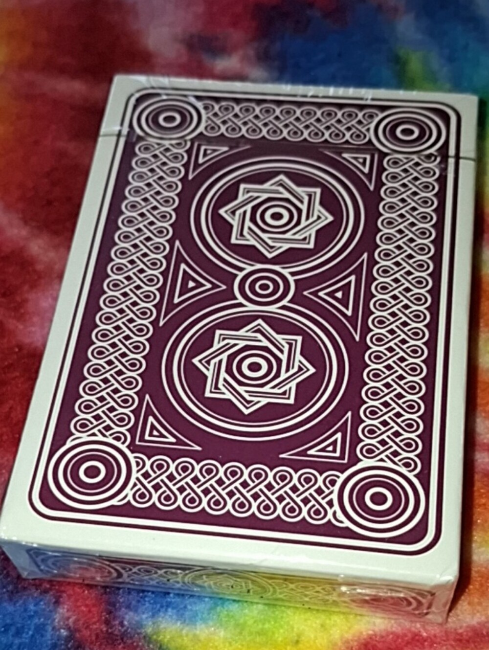 Purple Sealed Deck of Cards